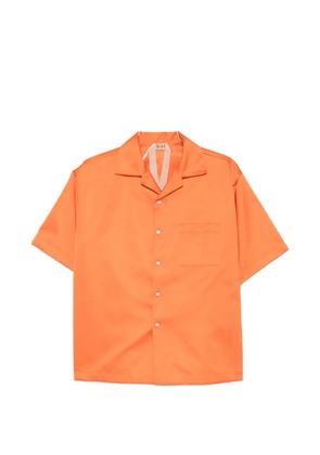 Nº21 chest-pocket short-sleeve shirt - Orange