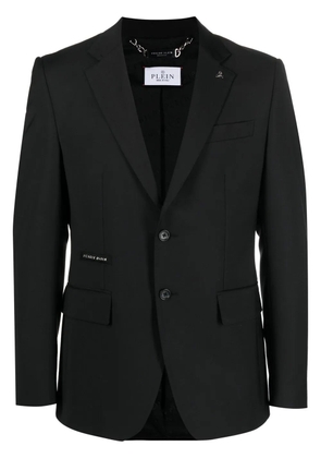 Philipp Plein single breasted blazer - Black