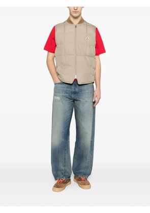 Moncler quilted gilet - Neutrals
