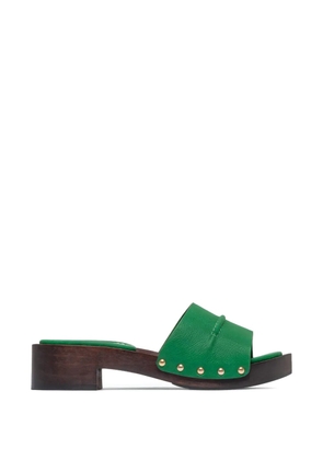 Bernardo Blyde studded sandals - Green