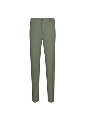 Nine In The Morning pressed-crease trousers - Green
