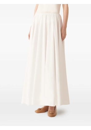 Fabiana Filippi elasticated waist skirt - White