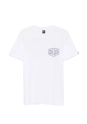 Deus Ex Machina Biarritz Address logo T-shirt - White