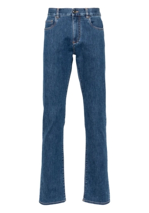 Canali slim-cut jeans - Blue