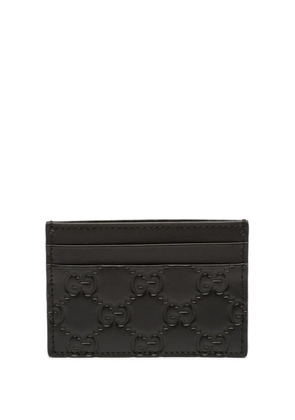 Gucci Pre-Owned 2000-2015 Guccissima card holder - Black