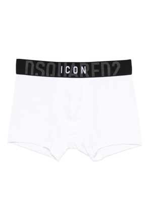 DSQUARED2 logo boxers - White