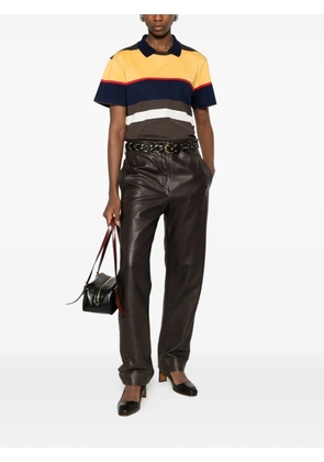 Versace striped T-shirt - Brown