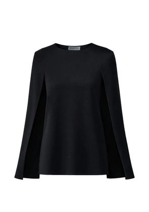 Gloria Coelho cape-effect blouse - Black