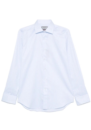 Canali pinstripe shirt - Blue
