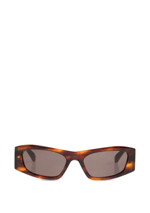Balenciaga Eyewear tortoiseshell rectangle sunglasses - Brown