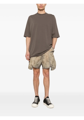 Rick Owens DRKSHDW Stefan frayed shorts - Neutrals