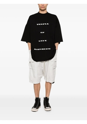 Rick Owens DRKSHDW Creatch cargo drawstring shorts - Neutrals