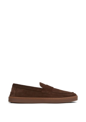 Henderson Baracco suede loafers - Brown