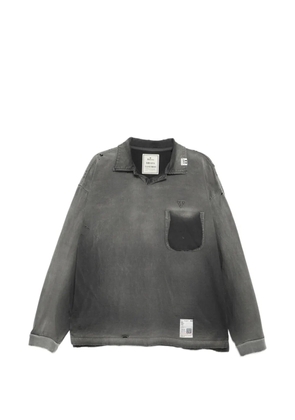 Maison MIHARA YASUHIRO Sun Faded Like top - Grey