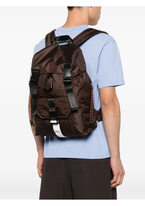 A.P.C. buckle-strap backpack - Brown