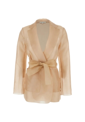 Antonelli tie-waist blazer - Neutrals