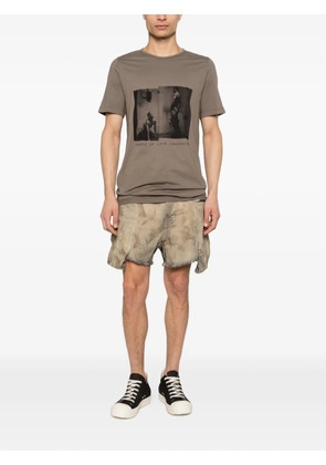 Rick Owens DRKSHDW Level graphic-print T-shirt - Neutrals