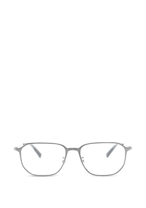 Montblanc silver tone geometric glasses