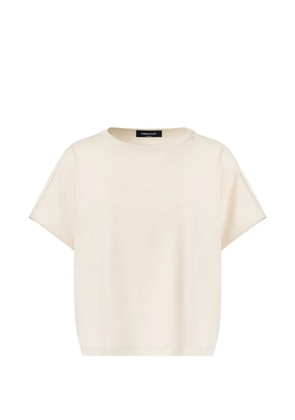 Fabiana Filippi round-neck short-sleeve T-shirt - Neutrals
