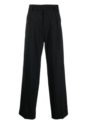 PT Torino tailored straight-leg wool trousers - Black