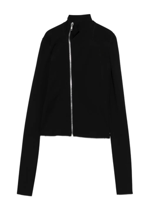 Rick Owens Lilies zip-front cropped jacket - Black