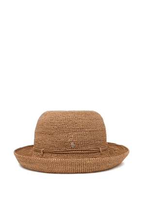 Helen Kaminski Provence 8 raffia crochet hat - Neutrals