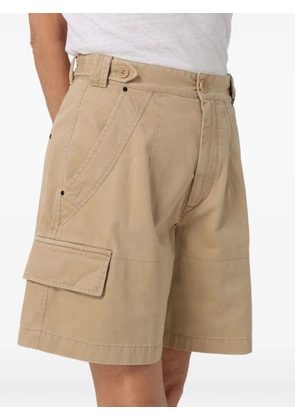 ISABEL MARANT Lisette cargo pleated shorts - Neutrals