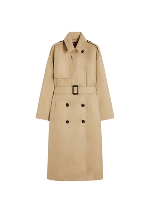 Max Mara belted cotton trench coat - Neutrals