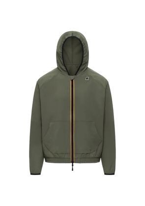 K-Way Sia zip-up hooded jacket - Green