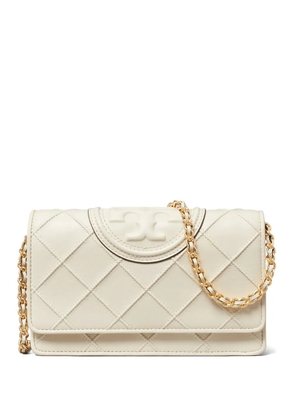 Tory Burch small Fleming soft shoulder bag - White
