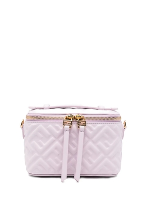 FENDI quilted-design shoulder bag - Purple