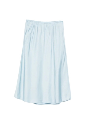 Vince elasticated-waistband midi skirt - Blue