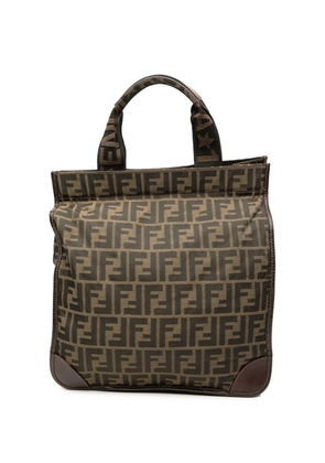 Fendi Pre-Owned 2000-2010 Zucca Canvas Shopping tote bag - Brown