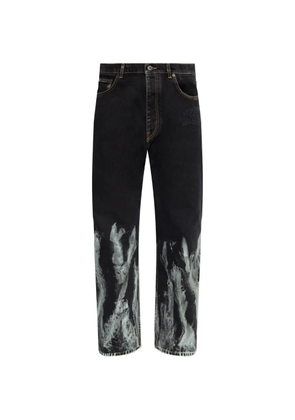 Off-White graphic-print jeans - Black