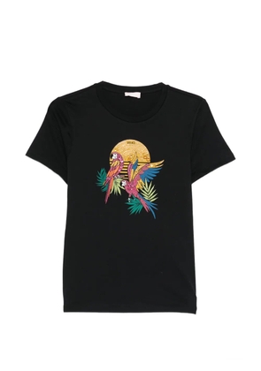 LIU JO graphic-print T-shirt - Black
