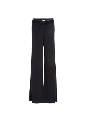 Christopher Esber leather belted trousers - Black