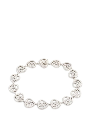 Tiffany & Co. Pre-Owned 2010s heart diamond bracelet - Silver