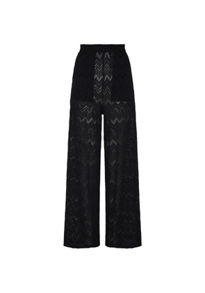 Vilebrequin wide-leg trousers - Black