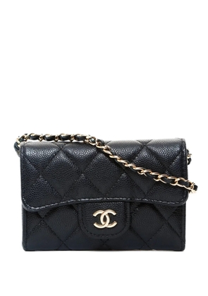 CHANEL Pre-Owned 2021-2022 Timeless Classic leather shoulder bag - Black