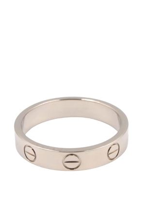 Cartier 2000-2007 18K White Gold Small Love ring - Silver