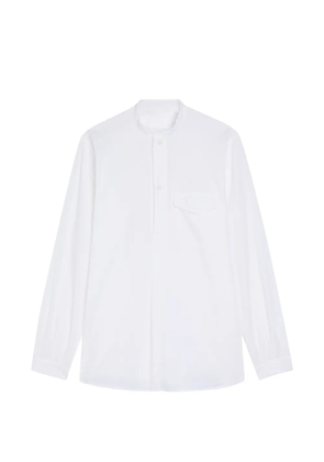 Labo Art button-placket shirt - White