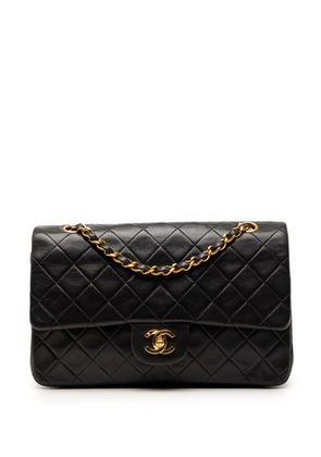 CHANEL Pre-Owned 1994-1996 Medium Classic Lambskin Double Flap shoulder bag - Black