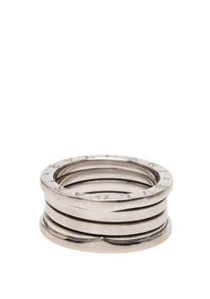 Bvlgari Pre-Owned 2010-2025 18K White Gold B.Zero1 Four Band ring - Silver