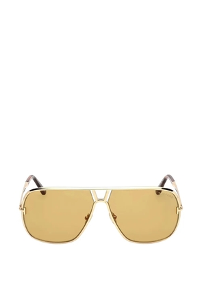 TOM FORD Eyewear pilot-frame sunglasses - Gold