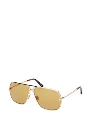 TOM FORD Eyewear pilot-frame sunglasses - Gold