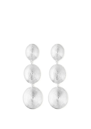 Lié Studio Ruby drop earrings - Silver