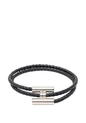 Hermès Pre-Owned 2000-2025 Swift Tournis Tresse Bracelet costume bracelet - Black