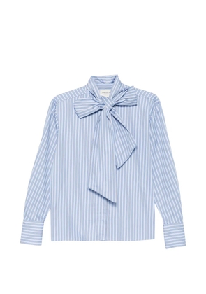 MAISON123 Sandrine striped blouse - Blue