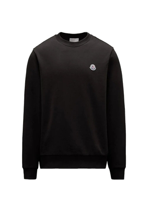 Moncler logo-patch sweatshirt - Black
