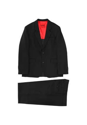 HUGO single-breasted extra-slim-fit suit suit - Black